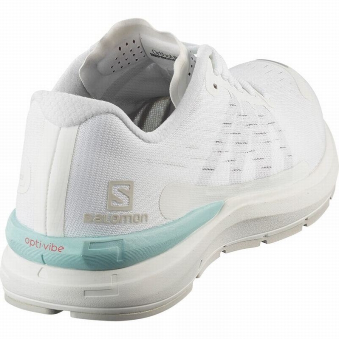 White Salomon SONIC 3 BALANCE W Women's Running Shoes | AE-240ZIQH