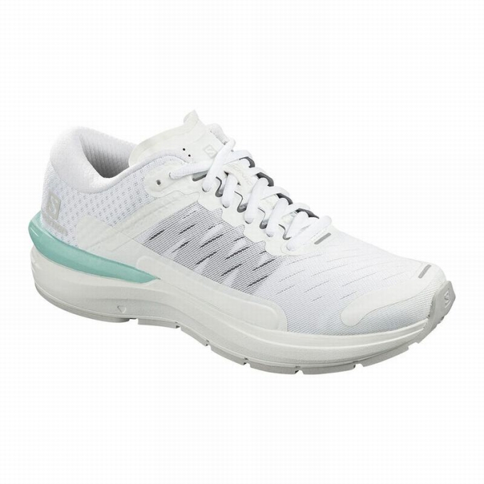 White Salomon SONIC 3 CONFIDENCE W Women\'s Running Shoes | AE-809ZKQN