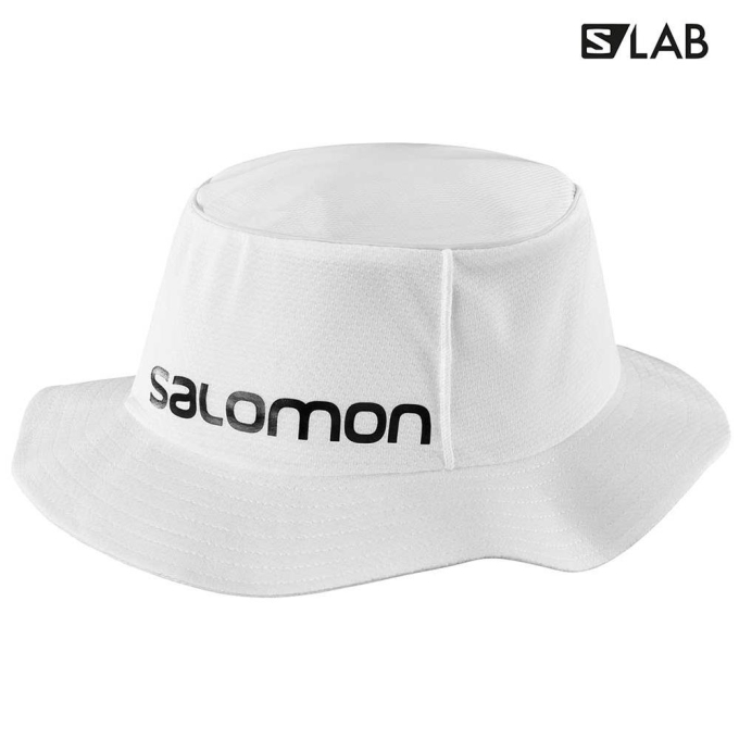 White Salomon S/LAB SPEED BOB Men\'s Hats | AE-482ERFH