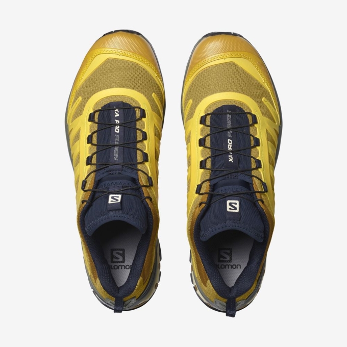 Yellow Salomon XA-PRO FUSION ADVANCED Men's Sneakers | AE-834PVKU