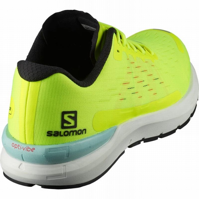 Yellow / White Salomon SONIC 3 BALANCE Men's Running Shoes | AE-630PNGK