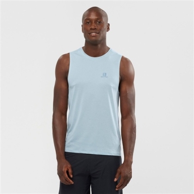 Ashley Blue Salomon AGILE M Men's Tank | AE-143ZXLD