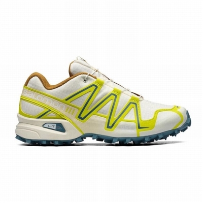 Beige / Rose Salomon SPEEDCROSS 3 Men's Trail Running Shoes | AE-604MPYJ