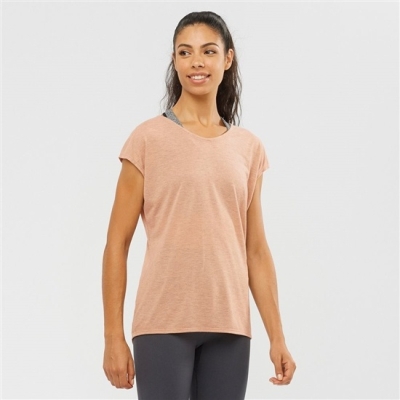 Beige Salomon COMET SHAPED W Women's Tank | AE-781ONVZ