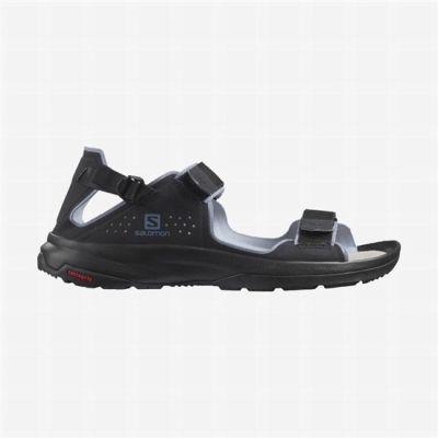 Black / Grey Salomon TECH FEEL Men's Sandals | AE-371RPIO