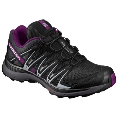 Black / Purple Salomon XA LITE W Women's Trail Running Shoes | AE-547MFCP