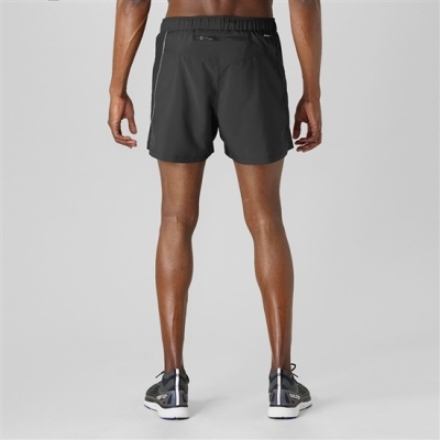 Black Salomon AGILE 5 Men's Shorts | AE-906XWLR