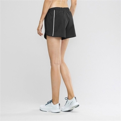 Black Salomon AGILE Women's Shorts | AE-098EKXO