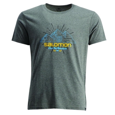 Black Salomon ATLAS SS B Kids' T Shirts | AE-183XWBD