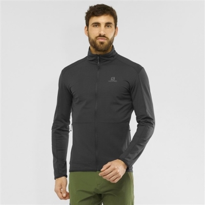 Black Salomon Men's Midlayers | AE-608TZJR