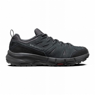 Black Salomon ODYSSEY ADVANCED Men's Trail Running Shoes | AE-981SEUJ