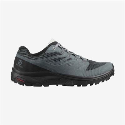 Black Salomon OUTLINE GORE-TEX Women's Hiking Shoes | AE-806YMXD