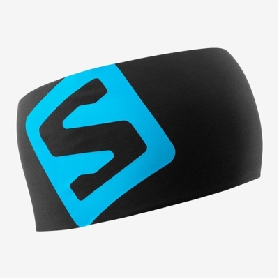 Black Salomon RS PRO Men's Headband | AE-705PLOA