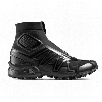 Black Salomon SNOWCROSS ADVANCED Men's Trail Running Shoes | AE-390TFUP