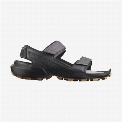 Black Salomon SPEEDCROSS Men's Sandals | AE-601IWTV