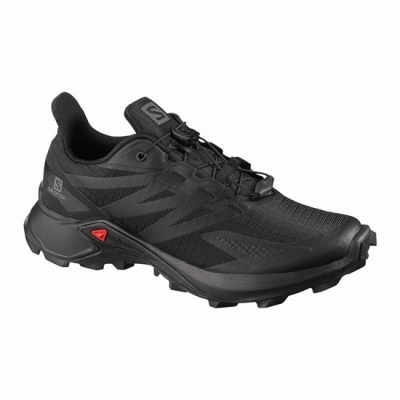 Black Salomon SUPERCROSS BLAST W Women's Trail Running Shoes | AE-250LRPM