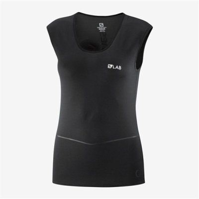 Black Salomon S/LAB NSO SL WOMENS Women's T Shirts | AE-503ODZV