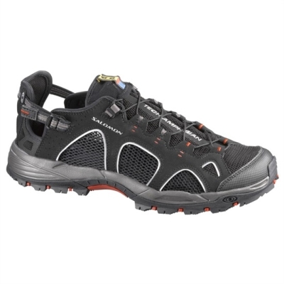 Black Salomon TECHAMPHIBIAN 3 Men's Water Shoes | AE-619JZMQ