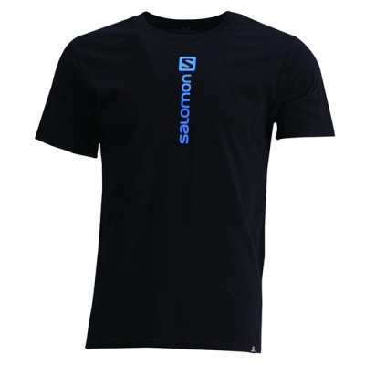 Black Salomon TEEN SPIRIT SS M Men's T Shirts | AE-820KLRT