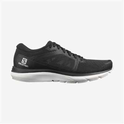 Black Salomon VECTUR Men's Road Running Shoes | AE-684UEWD