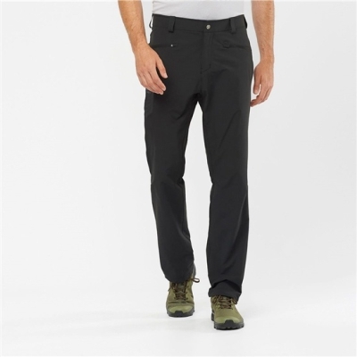 Black Salomon WAYFARER ALL SEASON STRAIGHT M Men's Pants | AE-953BLXD