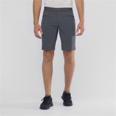 Black Salomon WAYFARER PULL ON Men's Shorts | AE-513TXWA