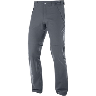 Black Salomon WAYFARER STRAIGHT ZIP M Men's Pants | AE-435NWEB