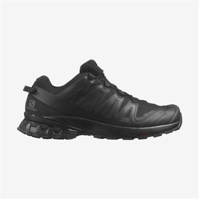 Black Salomon XA PRO 3D V8 GORE-TEX Men's Trail Running Shoes | AE-805RSWH