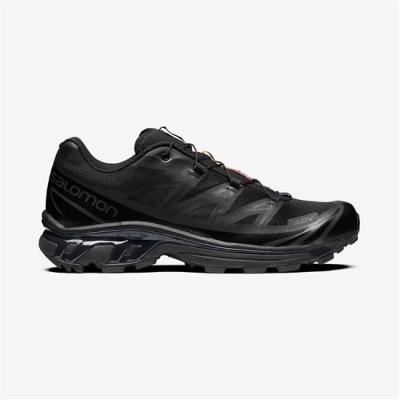 Black Salomon XT-6 Men's Sneakers | AE-354JNPV