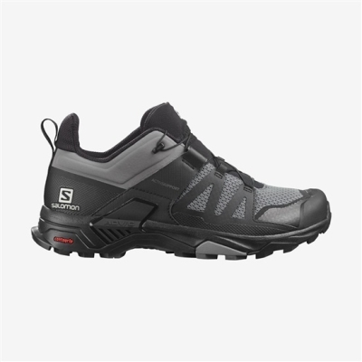 Black Salomon X ULTRA 4 Men's Hiking Shoes | AE-680LCOH