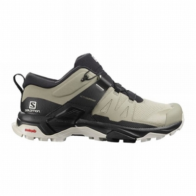 Black Salomon X ULTRA 4 Women's Hiking Shoes | AE-603UHWV