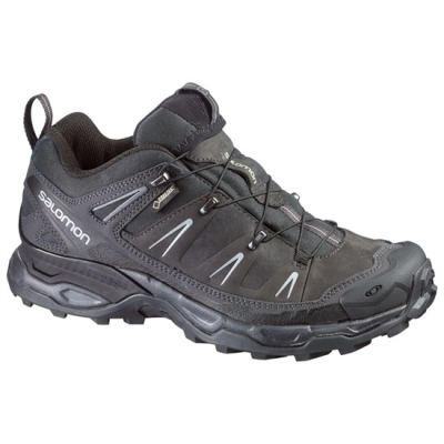 Black Salomon X ULTRA LTR GTX Men's Hiking Shoes | AE-130DMHS