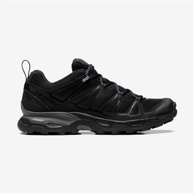 Black Salomon X-ULTRA Men's Sneakers | AE-471LHFW