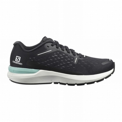 Black / White Salomon SONIC 4 BALANCE Women's Road Running Shoes | AE-761OWKX