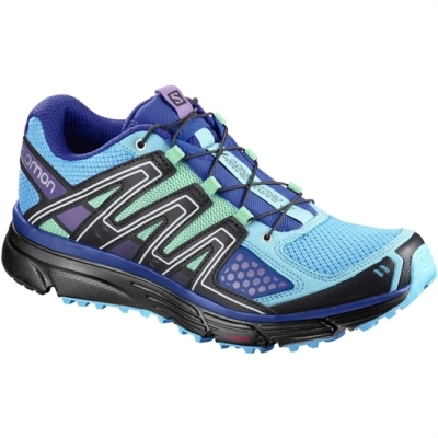 Blue / Light Blue Salomon X-MISSION 3 W Women's Trail Running Shoes | AE-593UFPI