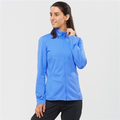 Blue Salomon ESSENTIAL LIGHTWARM Full Zip Midlayer Jacket Women's Midlayers | AE-301BIPK