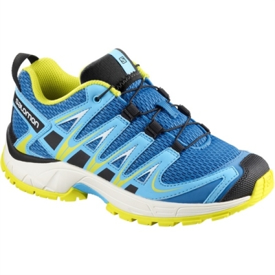 Blue Salomon XA PRO 3D J Kids' Trail Running Shoes | AE-471GULS