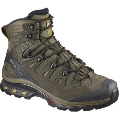 Brown Black Salomon QUEST 4D 3 GTX Men's Hiking Boots | AE-761KOLS