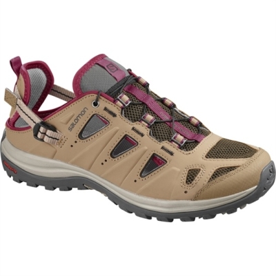 Brown Salomon ELLIPSE CABRIO Women's Running Shoes | AE-218ZCEL