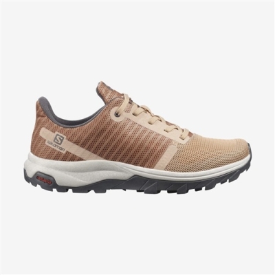 Brown Salomon OUTBOUND PRISM Women's Hiking Shoes | AE-820IFHL