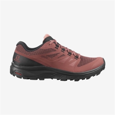 Coral Salomon OUTLINE GORE-TEX Women's Hiking Shoes | AE-624LSJP