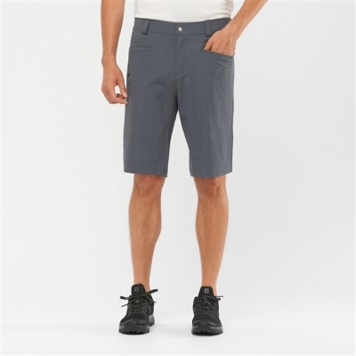 Dark Gery Salomon WAYFARER ALL SEASON STRAIGHT M Men's Shorts | AE-190DIQZ