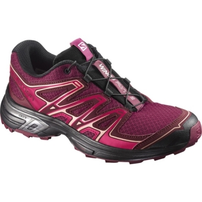 Dark Pink Salomon WINGS FLYTE 2 W Women's Trail Running Shoes | AE-637TXUY