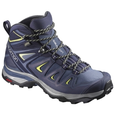 Deep Blue Salomon X ULTRA 3 MID GTX W Women's Hiking Shoes | AE-342TKFW