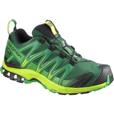 Deep Green Salomon XA PRO 3D GTX Men's Trail Running Shoes | AE-479ESTB