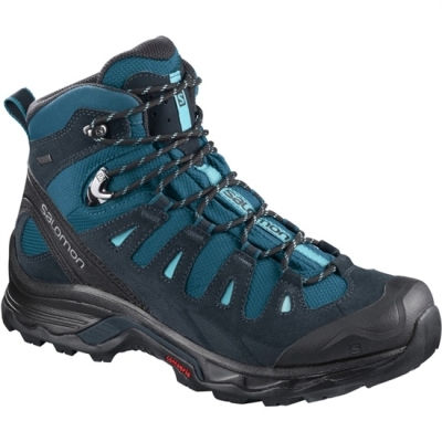 Deep Turquoise / Black Salomon QUEST PRIME GTX W Women's Hiking Boots | AE-904SNDK