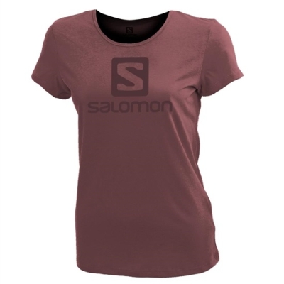 Fuchsia Salomon WARRIOR SS G Kids' T Shirts | AE-697FHPL