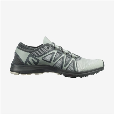 Gray Salomon CROSSAMPHIBIAN SWIFT 2 Men's Hiking Shoes | AE-967OLKG