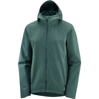 Green Salomon COMET WP JKT W Women's Jackets | AE-548TIXA