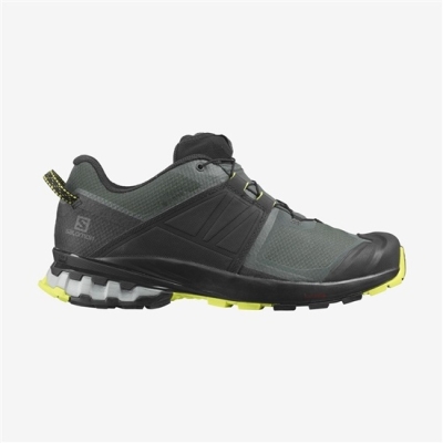 Green Salomon XA WILD GORE-TEX Men's Trail Running Shoes | AE-053BGSK